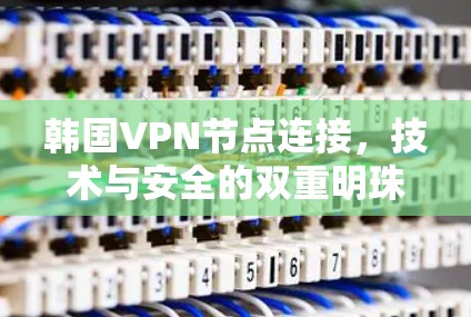 韩国VPN节点连接，技术与安全的双重明珠