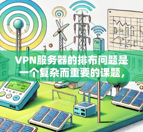 VPN服务器的排布问题是一个复杂而重要的课题，它直接影响到用户使用的便捷性和安全性。以下是对 VPN 服务器节点排布的详细分析和策略