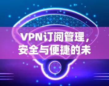 VPN订阅管理，安全与便捷的未来挑战