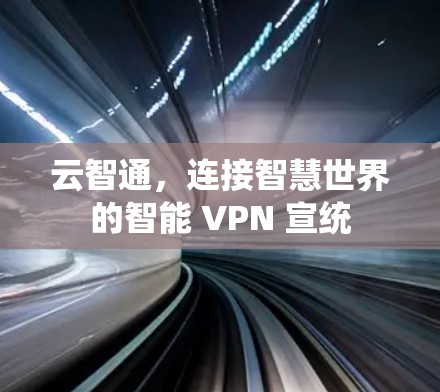云智通，连接智慧世界的智能 VPN 宣统