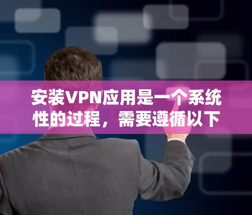 安装VPN应用是一个系统性的过程，需要遵循以下步骤来确保安全和正确