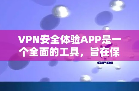 VPN安全体验APP是一个全面的工具，旨在保障用户数据的安全。以下是该工具的主要功能和关键点
