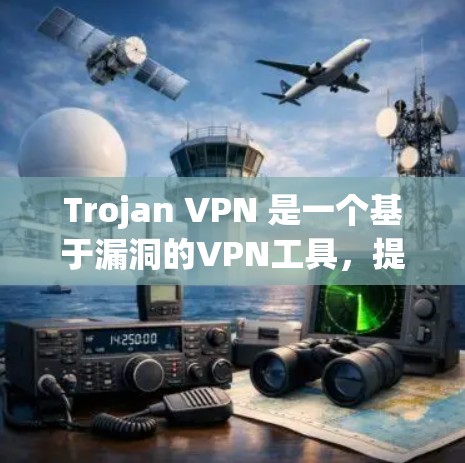 Trojan VPN 是一个基于漏洞的VPN工具，提供多种加密方式，如 Diffie-Hellman ECDHE 和 RSA 打包。虽然看起来强大，但仍然需要谨慎使用，尤其是加密方式本身可能存在漏洞