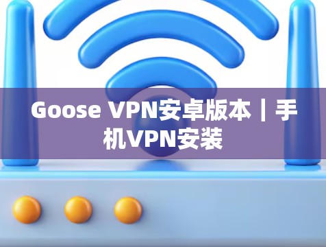 Goose VPN安卓版本｜手机VPN安装