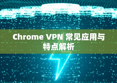 Chrome VPN 常见应用与特点解析