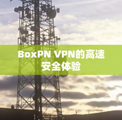 BoxPN VPN的高速安全体验
